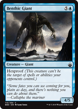 Benthic Giant - Battlebond Spoiler