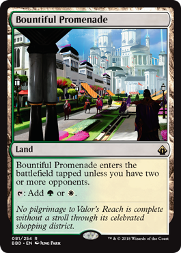 Bountiful Promenade - Battlebond Spoiler