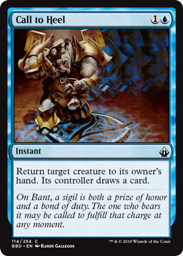 Call to Heel - Battlebond Spoiler