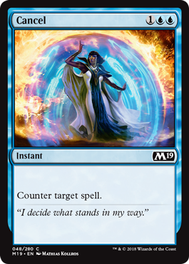 Cancel - Core Set 2019 Spoiler