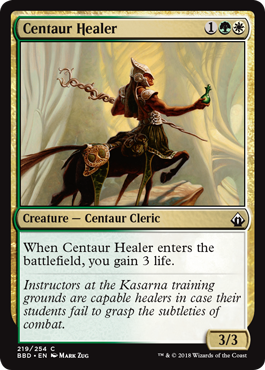 Centaur Healer - Battlebond Spoiler