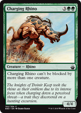 Charging Rhino - Battlebond Spoiler