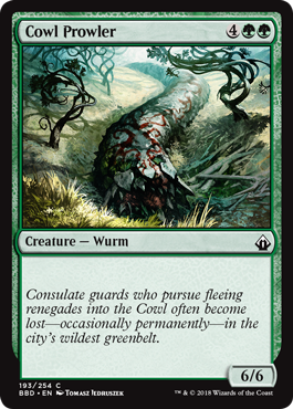 Cowl Prowler - Battlebond Spoiler