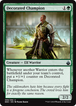 Decorated Champion - Battlebond Spoiler