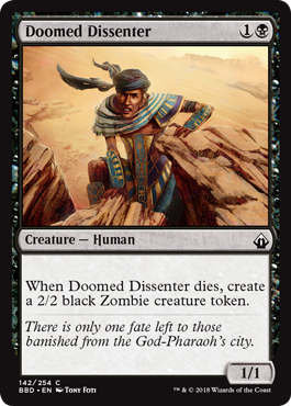 Doomed Dissenter - Battlebond Spoiler