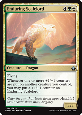 Enduring Scalelord - Battlebond Spoiler