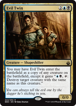 Evil Twin - Battlebond Spoiler