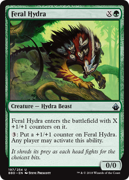 Feral Hydra - Battlebond Spoiler