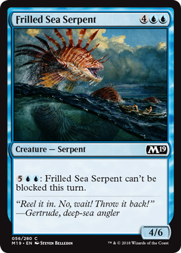 Frilled Sea Serpent - Core 2019 Spoiler