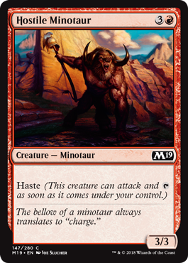 Hostile Minotaur - Core 2019 Spoiler