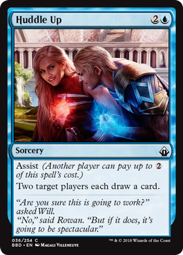 Huddle Up - Battlebond Spoiler