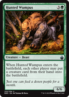 Hunted Wumpus - Battlebond Spoiler