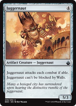 Juggernaut - Battlebond Spoiler