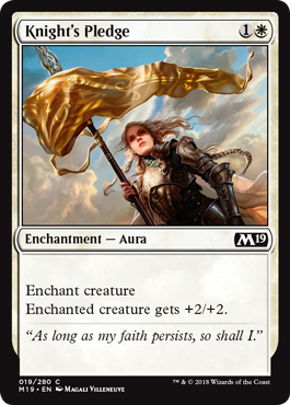 Knight's Pledge - Core 2019 Spoiler