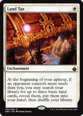 Land Tax - Battlebond Spoiler