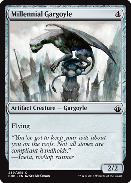 Millennial Gargoyle - Battlebond Spoiler