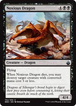 Noxious Dragon - Battlebond Spoiler