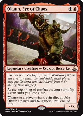 Okaun, Eye of Chaos - Battlebond Spoiler