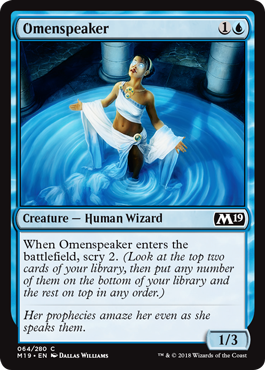 Omenspeaker - Core Set 2019 Spoiler