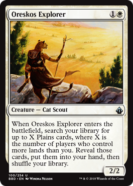 Oreskos Explorer - Battlebond Spoiler