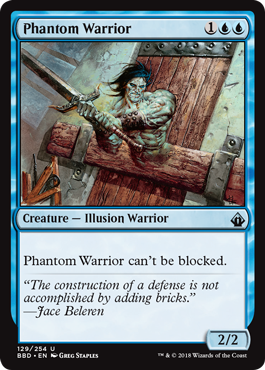 Phantom Warrior - Battlebond Spoiler