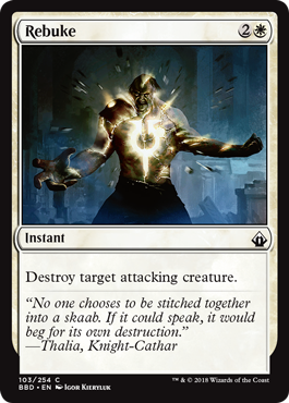 Rebuke - Battlebond Spoiler