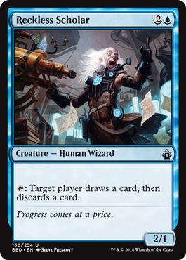 Reckless Scholar - Battlebond Spoiler