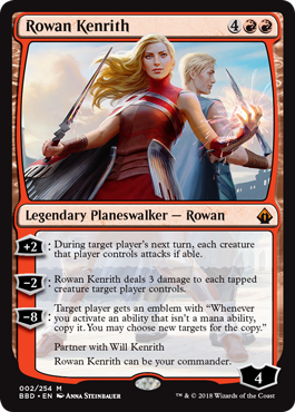 Rowan Kenrith - Battlebond Planeswalker Spoiler