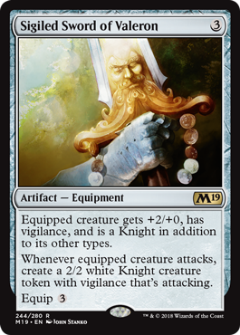 Sigiled Sword of Valeron - Core 2019 Spoiler