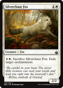 Silverchase Fox - Battlebond Spoiler