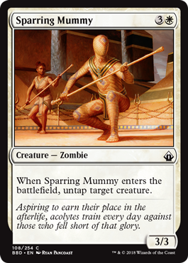 Sparring Mummy - Battlebond Spoiler