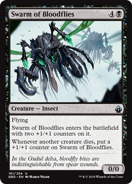 Swarm of Bloodflies - Battlebond Spoiler