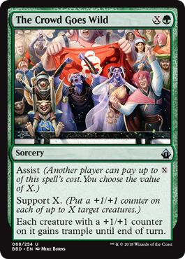 The Crowd Goes Wild - Battlebond Spoiler