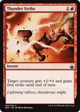 Thunder Strike - Battlebond Spoiler