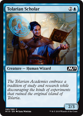 Tolarian Scholar - Core 2019 Spoiler