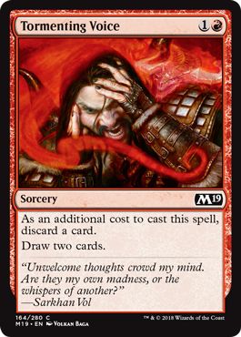 Tormenting Voice - Core Set 2019 Spoiler