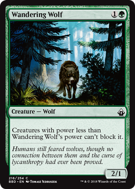 Wandering Wolf - Battlebond Spoiler