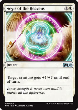 Aegis of the Heavens - Core Set 2019 Spoiler