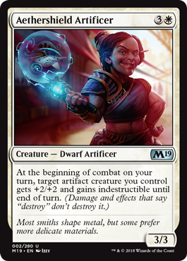 Aethershield Artificer - Core Set 2019 Spoiler