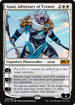 Ajani, Adversary of Tyrants - Core 2019 Spoiler