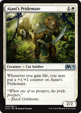 Ajani's Pridemate - Core 2019 Spoiler