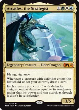 Arcades, the Strategist - Core Set 2019 Spoiler