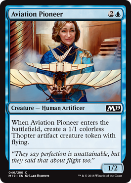 Aviation Pioneer - Core Set 2019 Spoiler