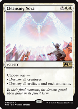 Cleansing Nova - Core 2019 Spoiler