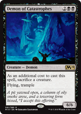 Demon of Catastrophes - Core 2019 Spoiler