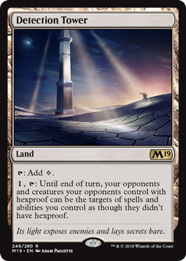 Detection Tower - Core Set 2019 Spoiler