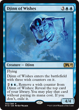 Djinn of Wishes - Core Set 2019 Spoiler