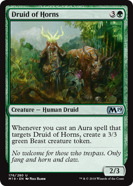 Druid of Horns - Core Set 2019 Spoiler