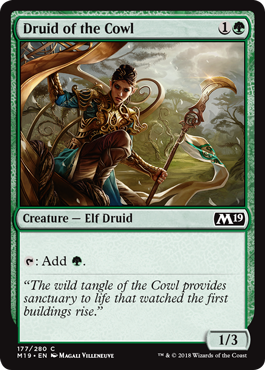 Druid of the Cowl - Core 2019 Spoiler