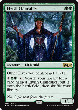 Elvish Clancaller - Core 2019 Spoiler